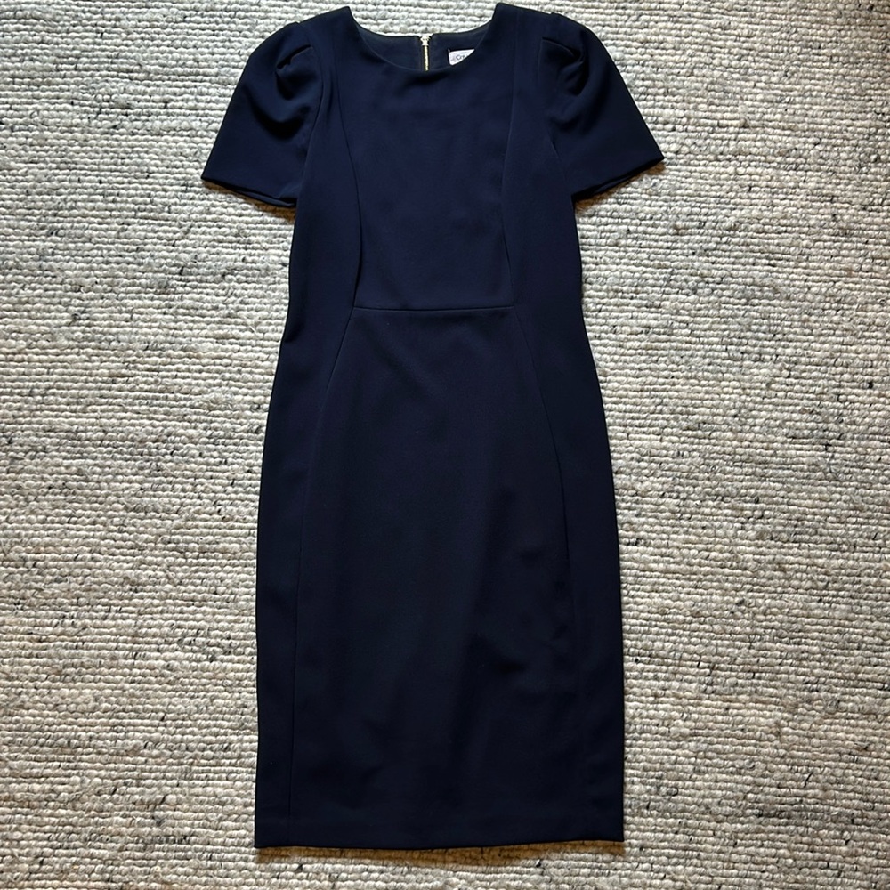 Calvin Klien 🔵 blue sheath dress s6